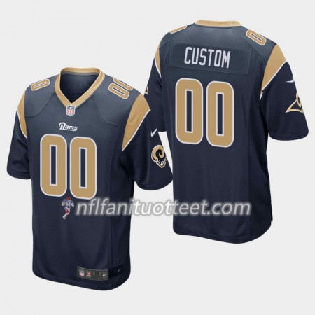 Miesten Los Angeles Rams NFL Pelipaita Custom Navy
